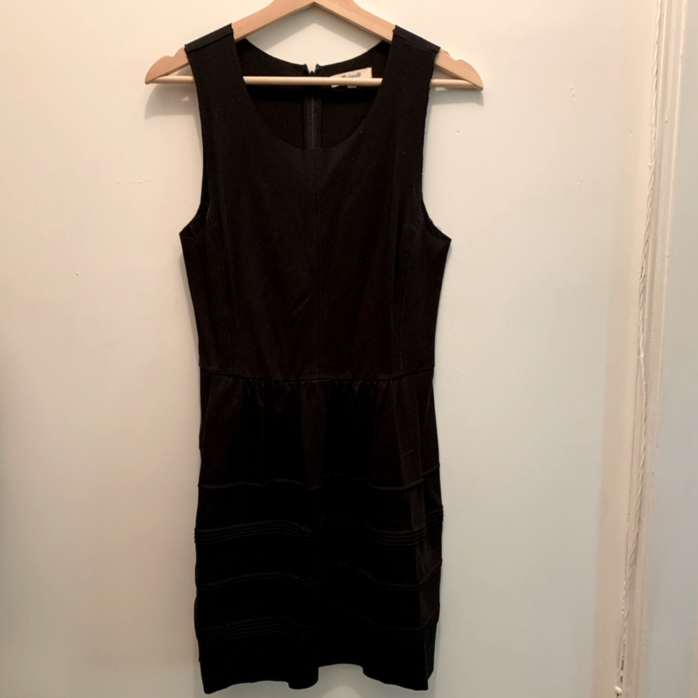 Madewell Black Sleeveless Dress
